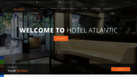 What Hotelatlantic.in website looked like in 2020 (4 years ago)