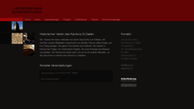 What Hvsg.ch website looked like in 2020 (4 years ago)