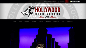 What Hollywoodhighschool.net website looked like in 2020 (4 years ago)
