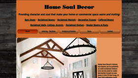 What Homesouldecor.com website looked like in 2020 (4 years ago)