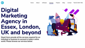 What H1skswebstudios.co.uk website looked like in 2020 (4 years ago)
