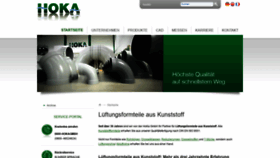 What Hoka.de website looked like in 2020 (4 years ago)