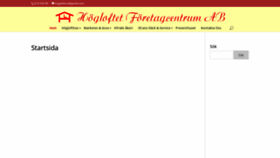 What Hogloftet.se website looked like in 2020 (4 years ago)
