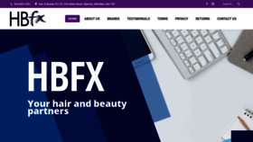 What Hairandbeautyfx.com website looked like in 2020 (4 years ago)
