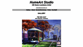 What Humeartstudio.com website looked like in 2020 (4 years ago)