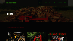 What Hillbillyhobbies.com website looked like in 2020 (5 years ago)