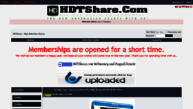 What Hdtshare.com website looked like in 2020 (4 years ago)