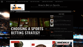 What Howtobetonsports.com website looked like in 2020 (4 years ago)
