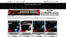 What Hsunlockcodes.com website looked like in 2020 (4 years ago)