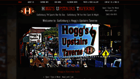 What Hoggsupstairstaverne.com website looked like in 2020 (4 years ago)