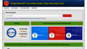 What Hcc.vinhphuc.gov.vn website looked like in 2020 (4 years ago)