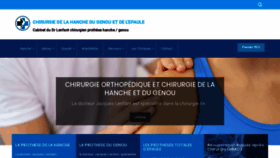 What Hanche-genou-epaule.com website looked like in 2020 (4 years ago)