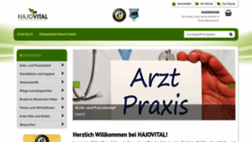What Hajovital.de website looked like in 2020 (4 years ago)