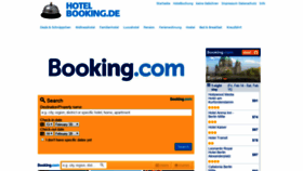 What Hotelbooking.de website looked like in 2020 (4 years ago)