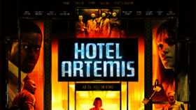 What Hotelartemis-film.de website looked like in 2020 (4 years ago)