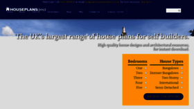 What Houseplansdirect.co.uk website looked like in 2020 (4 years ago)