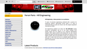 What Hillengineering.co.uk website looked like in 2020 (4 years ago)