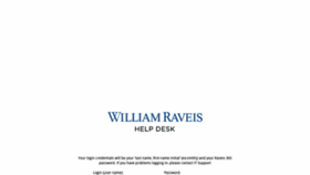 What Helpdesk.raveis.com website looked like in 2020 (4 years ago)