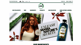 What Herbalessences.co.uk website looked like in 2020 (4 years ago)
