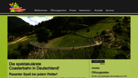 What Hasenhorn-rodelbahn.de website looked like in 2020 (4 years ago)