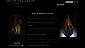 What Holstengalleries.com website looked like in 2020 (4 years ago)