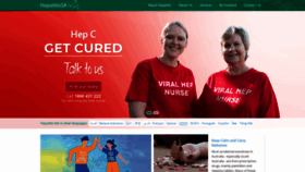 What Hepatitissa.asn.au website looked like in 2020 (4 years ago)