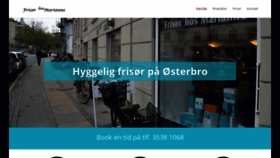 What Hos-marianne.dk website looked like in 2020 (4 years ago)