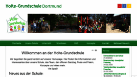 What Holte-gs.de website looked like in 2020 (4 years ago)