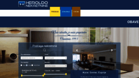 What Heroldo.com website looked like in 2020 (4 years ago)