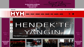 What Hendekyamanhaber.com website looked like in 2020 (4 years ago)