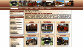 What Holzon-carport.de website looked like in 2020 (4 years ago)