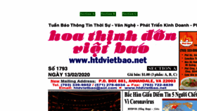 What Htdvietbao.net website looked like in 2020 (4 years ago)