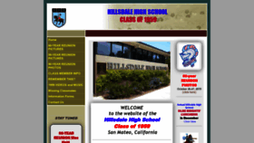 What Hhs1959reunion.com website looked like in 2020 (4 years ago)