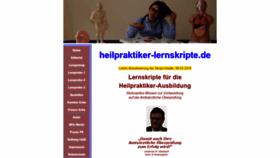 What Heilpraktiker-lernskripte.de website looked like in 2020 (4 years ago)