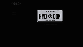 What Hyd.com website looked like in 2020 (4 years ago)