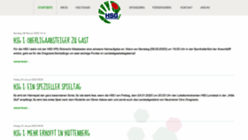 What Hsg-lr.de website looked like in 2020 (4 years ago)