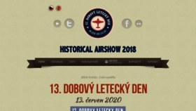 What Historical-airshow.com website looked like in 2020 (4 years ago)