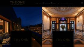 What Hotelstheone.com website looked like in 2020 (4 years ago)