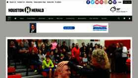 What Houstonherald.com website looked like in 2020 (4 years ago)