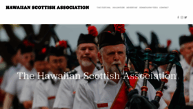What Hawaiianscottishassociation.org website looked like in 2020 (4 years ago)