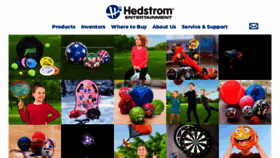 What Hedstrom-entertainment.com website looked like in 2020 (4 years ago)