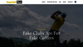 What Hellogolfer.com website looked like in 2020 (4 years ago)
