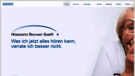 What Hoergeraete-reichart.de website looked like in 2020 (4 years ago)