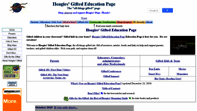 What Hoagiesgifted.org website looked like in 2020 (4 years ago)