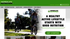 What Herbalife.com.au website looked like in 2020 (4 years ago)