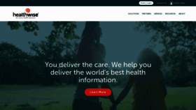 What Healthwise.org website looked like in 2020 (6 years ago)