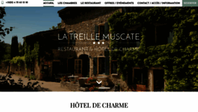 What Hotelrestaurant-latreillemuscate.com website looked like in 2020 (4 years ago)