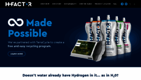 What Hfactorwater.com website looked like in 2020 (4 years ago)