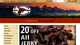 What Himtnjerky.com website looked like in 2020 (4 years ago)