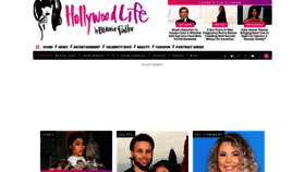 What Hollywoodlife.com website looked like in 2020 (4 years ago)